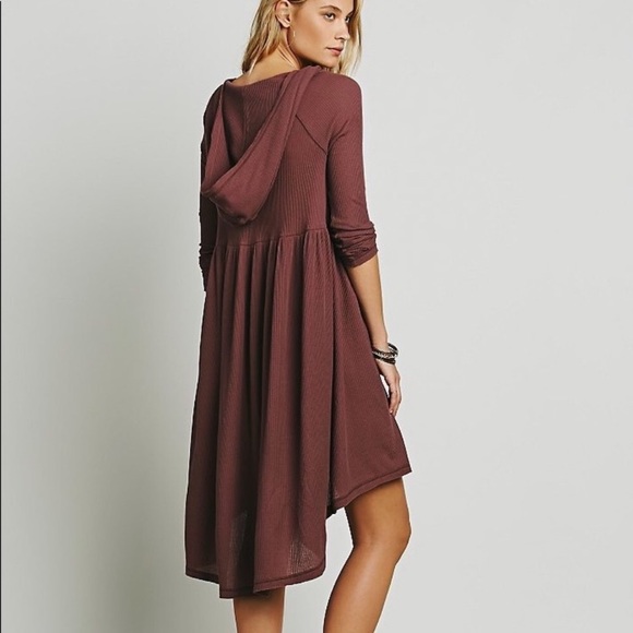 Free People Comfy Hooded Dress - Picture 2 of 6